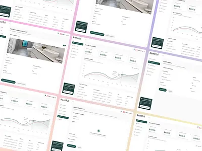 Property Rental Dashboard – SaaS Web Application adminpanel animation branding clean design cleanui dashboard design figmadesign interaction realestate responsivedesign saas design saas platfrom saasproduct ui uiux uiux design ux web application website