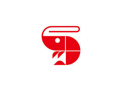 Prawn brand branding design geometric geometric prawn graphic design illustration logo logodesign logomark logos prawn