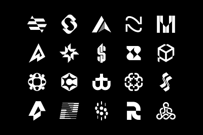 Logofolio 01 2025 ai logo branding branding and identity icon design identity branding identity design logo design logo design branding logofolio logotype minimal design saas logo unused logos