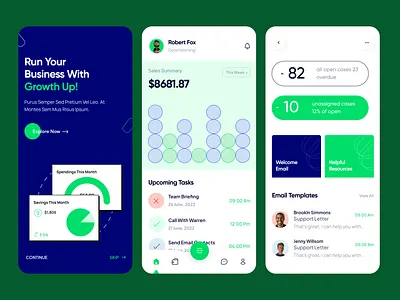 Smart Business Management Dashboard appconcept appdashboard businessapp cleanui dashboardui datavisualization designinspiration figmadesign fintechui interfacedesign minimaldesign mobileappdesign modernui neumorphism productivityapp startupdesign taskmanager uiuxdesign userinterface uxdesign