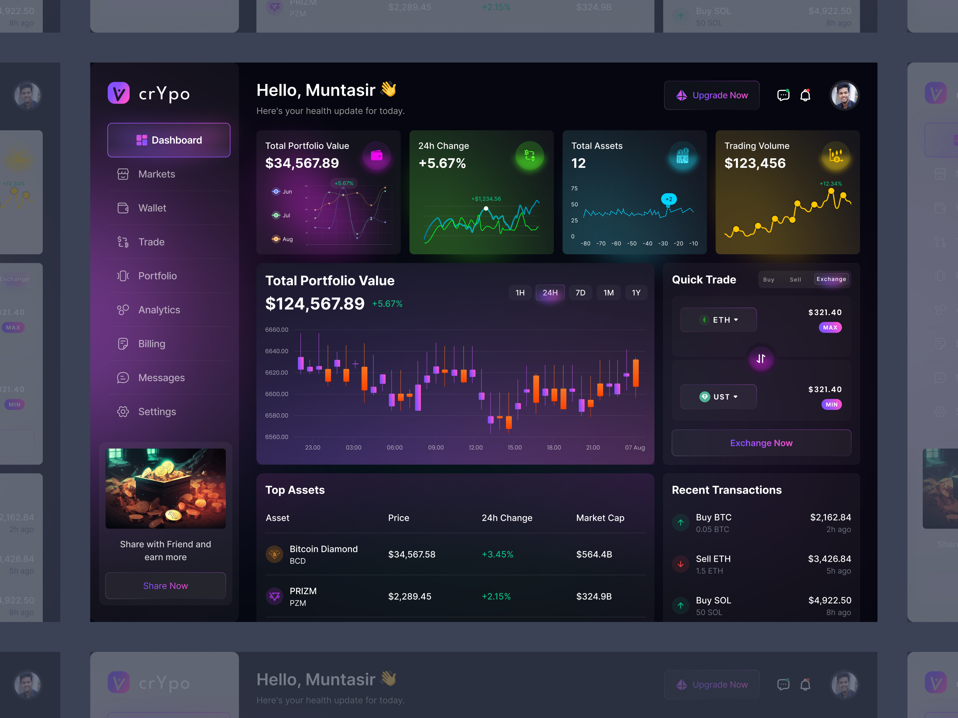Example of Full UI/UX Design For Web App 10 Screen
