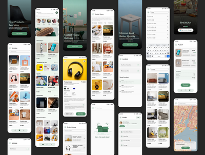 E-Commerce App UI app e commerce ui