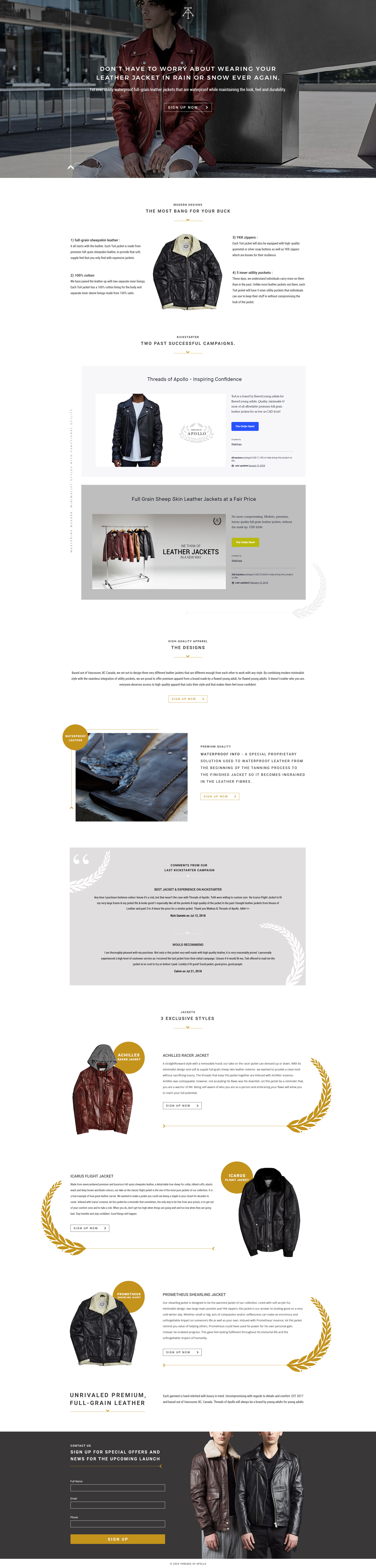 crowdfunding crowdfunding the dreamer designs threads of apollo