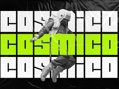 Cosmico - Bold Font technology font