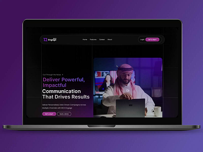 Website Design for RiCH Engage CX animation brand branding design digital digital art dynamic website graphic design identity branding tech ui ui design ui ux ux design web design web3 webflow website website design wordpress