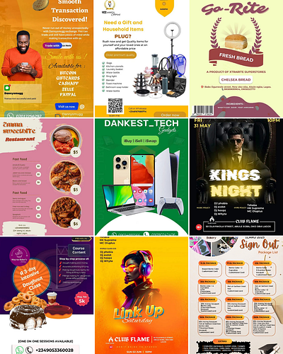 Brand Promo Flyers – Collage advertising brand flyer branding business flyer canva dribbble collage flyer design graphic design marketing design poster design print design promotion