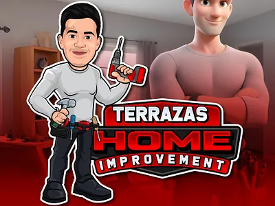 Cartoon Handyman and Home Improvement Logo - Cartoon LogoX cartoon handyman logo cartoon home repair branding cartoon logo design usa construction business logo contractor logo design custom cartoon logo handyman company logo handyman logo handyman logo united states home improvement logo home maintenance logo home repair logo logo for handyman business logo for home services professional handyman branding renovation logo design repairman cartoon logo tool belt mascot logo usa cartoon logo designer vector handyman logo