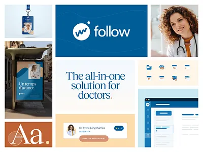 Follow Bento Case Study bento branding clean health homepage illustration logo medical saas ui website