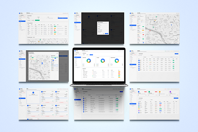 Fleet Tracker Dashboard UI clean ui dashboard design figma design fleet tracking fleetmanagementui ui design ux design uxinspiration web app design