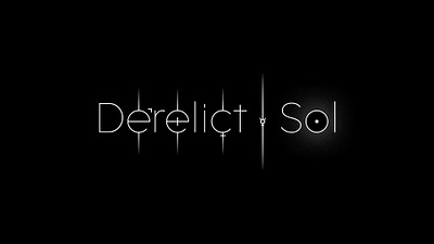 Derelict Sol — логотип игрового Sci-Fi сеттинга graphic design logo sci fi