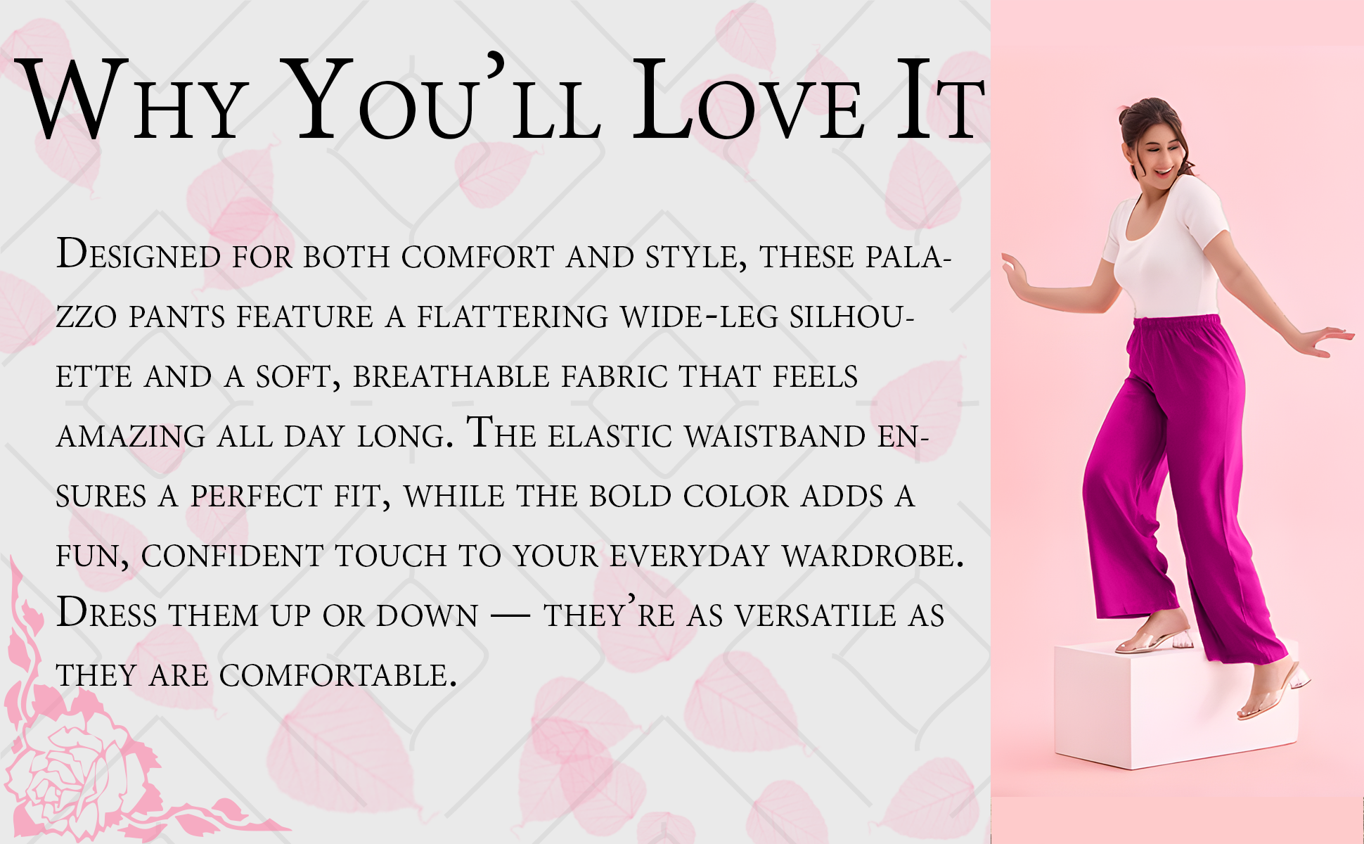 Example of Amazon Ebc Design For Fashion Brand