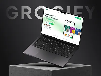 Grocery Landing Page easy shopping fast shopping food app food delivery fresh groceries fresh produce grocery app grocery deals grocery delivery grocery savings grocery service home delivery online groceries online shopping organic food premium food quick delivery reliable delivery shop groceries smart shopping