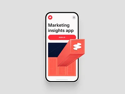 mobile design / marketing app / shift9 marketing app mobile mobile design mobile startup startup design