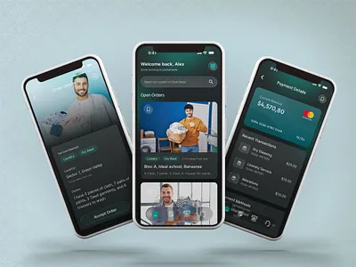 Laundry Management Mobile App UI Design clothing app ui dark mode design dry cleaning graphic design iso app laundry mobile app laundry service mobile app ui mobile design modern mobile ui on demand service app smart mobile app ui ui design ui ux wash service