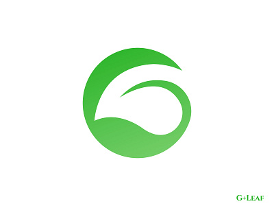 G letter leaf logo brand branding g green icon leaf letter logo logo design mark modern monogram symbol
