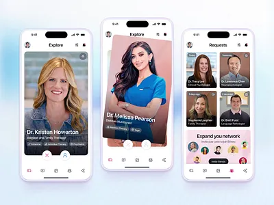 Health Mobile App | Clean | Modern UI | Animation android app app design app screen design doctor health app health care healthy lifestyle ios app design mental care mobile app mobile app design mobile design product design ui user experience ux wellness