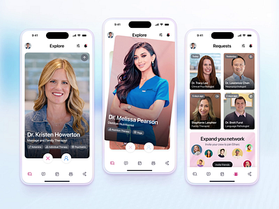 Health Mobile App | Clean | Modern UI | Animation android app app design app screen design doctor health app health care healthy lifestyle ios app design mental care mobile app mobile app design mobile design product design ui user experience ux wellness