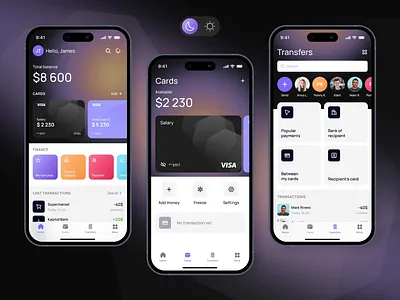 Banking Design | Fintech App | Financial | Mobile Design | UIUX animation app app design app interfaces banking banking app banking design banking mobile app financial fintech fintech app fintech design fintech mobile app mobile mobile app mobile app design mobile design mobile interface product design ui ux