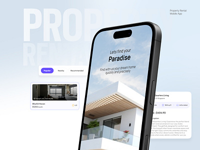 Property Rental Marketplace App airbnb apartment rental app app design b2b booking app house rent app illustration marketplace marketplace app mobile app property booking property booking app property details real estate real estate marketplace real estate platform real estate ui realestate platform rental app