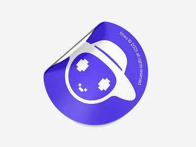 FMEC: Merch Sticker with Pixel Style Mascot – Branding, Visual L agri tech agritech brand brand and identity brand design brand designer brand identity branding branding and identity farm branding farming identity design logo logotype mascot merchandise design modern pixel purple visual identity