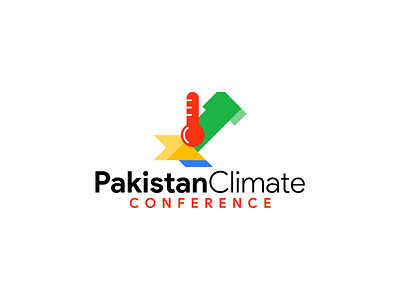 Pakistan Climate Conference Logo Design 3d animation brand branding climate conference creative design emblem graphic design illustration logo logo design mobile motion graphics pakistan simple temperature ui vector