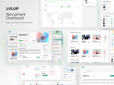 LVLUP Recruitment Dashboard dashboard job board learning recruitment