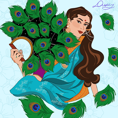 Bulbul digital art graphic design illustration procreate