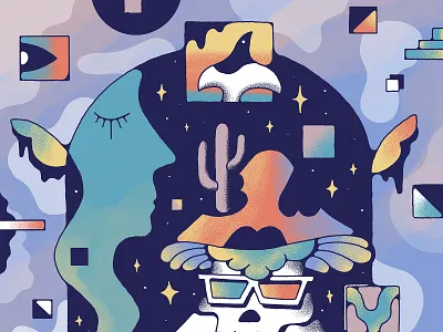 Sunday Vibes branding design illustration lettering merch design skitchism t shirt typography ui vintage