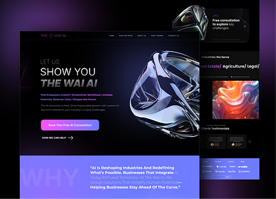 AI Website Design cro landing page landing page design landingpage ui ux