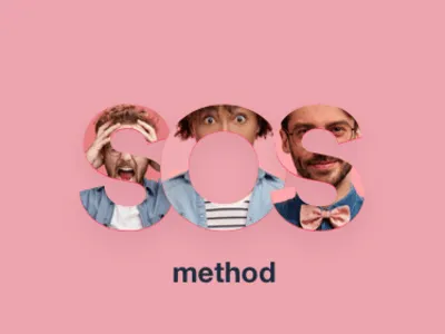SOS METHOD branding design graphic design illustration ui