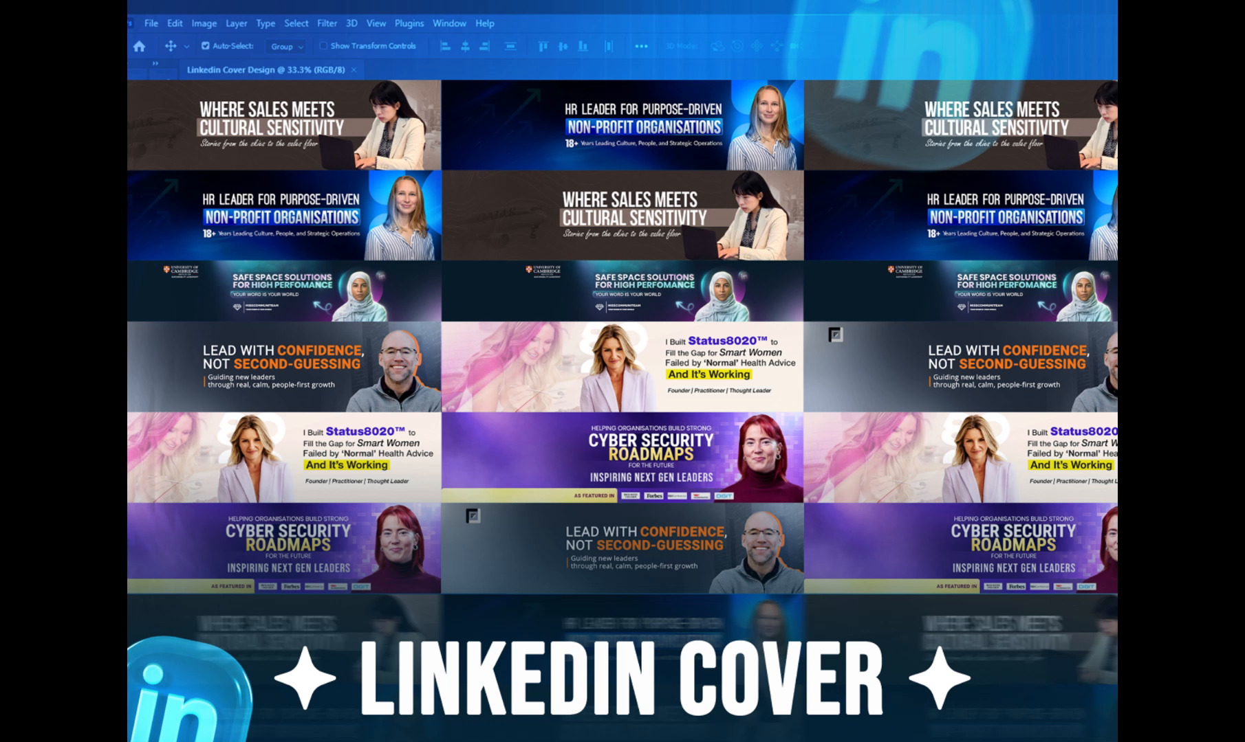Example of Linkedin Banner Design