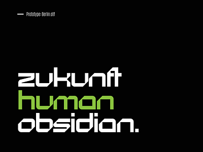 Berlin.otf berlin branding face font fontself futurism modern type typeface