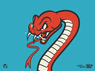 Snake WIP character design design graphics illustration mascot snake t shirt design tee design vector vector design