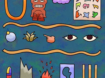 "Bonus Stage" animation art branding cartoon color pencil comic cover design draw dream fun illustration manga motion graphics music symbol water ink