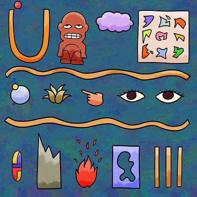 "Bonus Stage" animation art branding cartoon color pencil comic cover design draw dream fun illustration manga motion graphics music symbol water ink