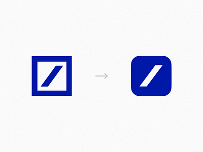 Deutsche Bank - Logo Redesign Concept bank banking branding concept deutsche bank finance logo logotype rebranding redesign symbol ui ux