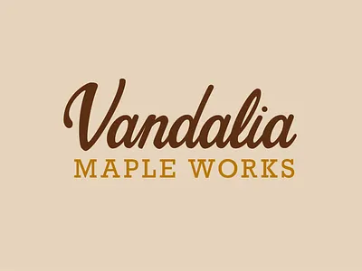 Hand Lettering - Maple Syrup Logo branding craft brand logo craft food logo food industry food logo graphic design handlettering maple syrup retro logo syrup logo vintage