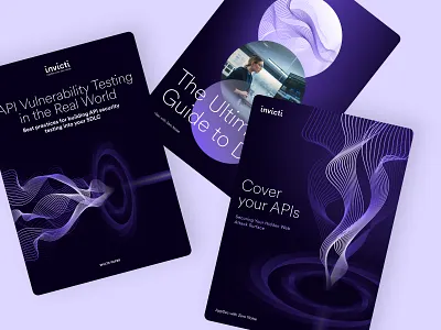 Invicti Brand b2b brand branding cyber graphic design saas security