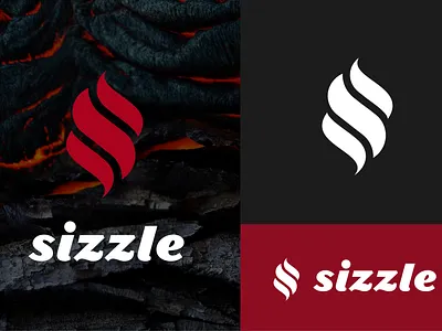 Fire S Logo - BBQ Grill barbeque bbq fire logo graphic design grill interlocking s logo letter s logo s logo