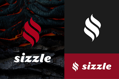 Fire S Logo - BBQ Grill barbeque bbq fire logo graphic design grill interlocking s logo letter s logo s logo