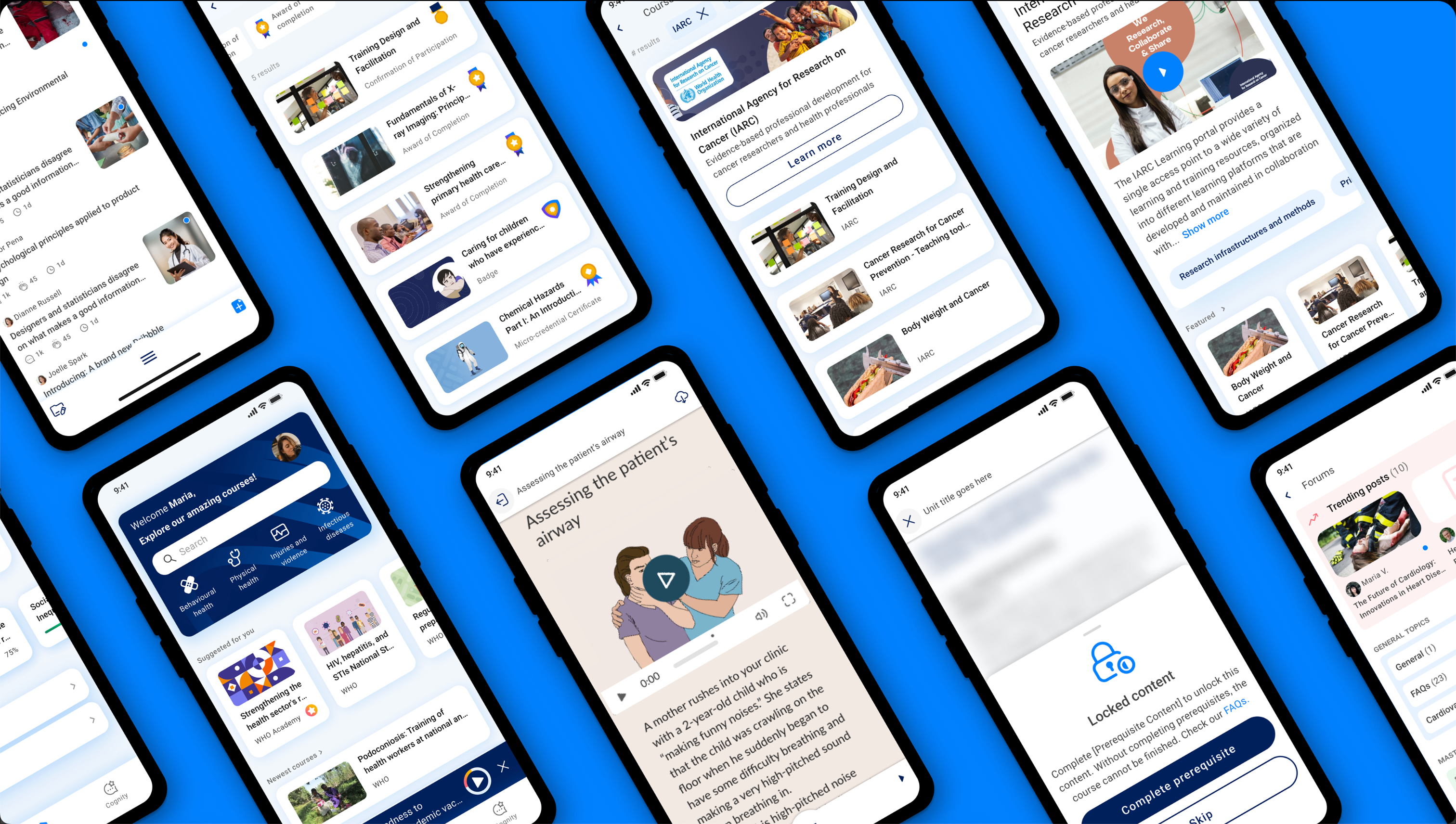 WHO Academy Mobile Apps ios