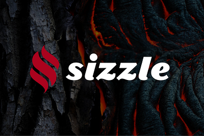 Letter S Fire Logo abstract s logo barbeque bbq flame logo graphic design grill logo design s logo