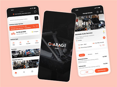 🚗 Garage Hub – Your Vehicle's Best Friend! appdesign branding creativedesign dashboarddesign design designinspiration figma illustration interfacedesign minimaldesign mobiledesign moderndesign modernui productdesign prototype ui uidesign ux uxdesign webdesign