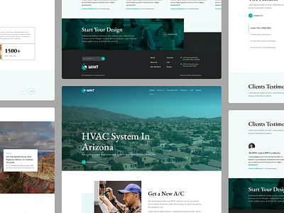 🔥 Clean HVAC Service UI – Arizona Edition appdesign branding creativedesign dashboarddesign design designinspiration figma illustration interfacedesign minimaldesign mobiledesign moderndesign productdesign prototype ui uidesign ux uxdesign webdesign