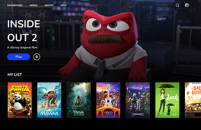 Television Movies design tv ui ux