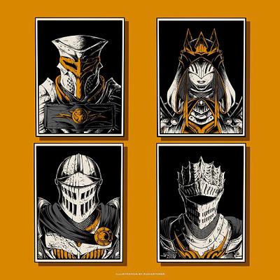 DARK SOUL ARMY art artwork dark art dark soul design digital art drawing illustration logo