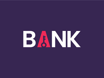 Bank bank bank logo branding creative design icon lock logo minimal vector