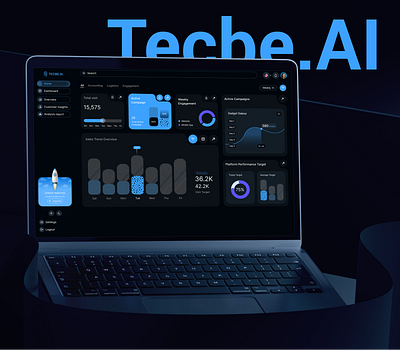 AI Security Dashboard – UX Audit & UI Design for Tecbe Platform branding dashboard design designkast landing page ui uiux uiux design ux ux audit