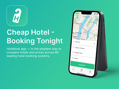 Cheap Hotel – Booking Tonight | UX / UI | Hotel Finder App app appdesign figma hotelapp iosapp mobileapp moblieui travelapp ui uidesign ux uxdesign