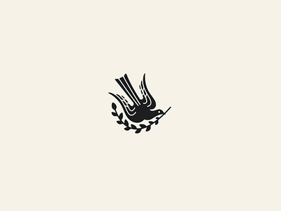 Dribbble Bird Mark • Certificate of Completion bird brand identity branding course educate education educational growcase logo logo design logomark logotype peace